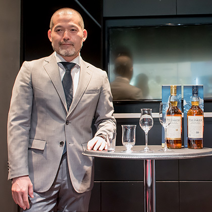 庄司 大輔さん リーデル（RSN Japan 株式会社） テイスティング・マネージャー／チーフ グラスエデュケイター。JSA認定ソムリエ。